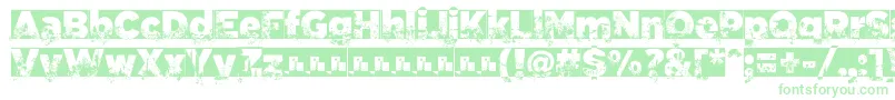C.A.GarrutasFont-fontti – vihreät fontit