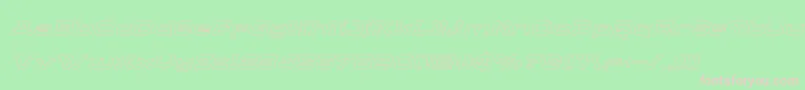 Cydoniacenturyoutital Font – Pink Fonts on Green Background