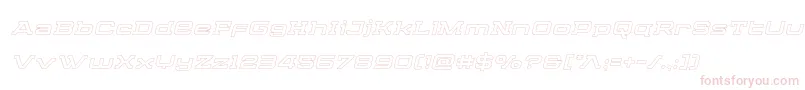 Cydoniacenturyoutital Font – Pink Fonts on White Background