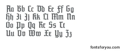 Czcionka Typographertexturunz1