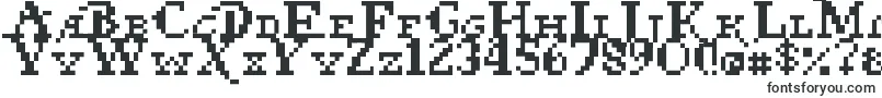 Шрифт Pixel Pirate – шрифты для Google Chrome