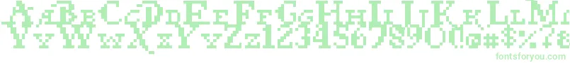 Pixel Pirate Font – Green Fonts
