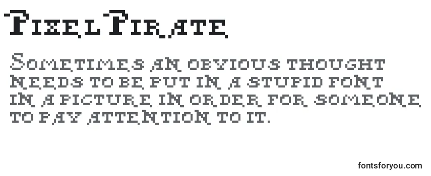 Pixel Pirate フォントのレビュー