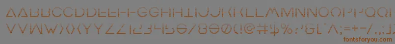 Подробнее о шрифте Earthorbitergrad Шрифт Earthorbitergrad – коричневые шрифты на сером фоне