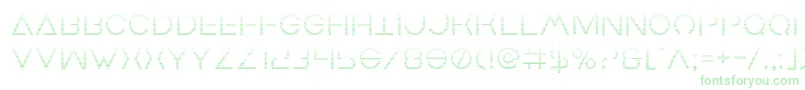 Weitere Informationen zur Earthorbitergrad-Schriftart Earthorbitergrad-Schriftart – Grüne Schriften auf weißem Hintergrund