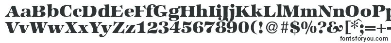 Шрифт ZabriskieinternationalHeavyRegular – шрифты, начинающиеся на Z