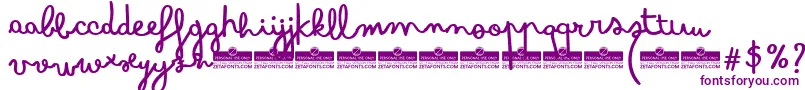 BimboSharpieTrial Font – Purple Fonts
