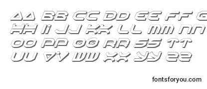 OberonShadowItalic Font