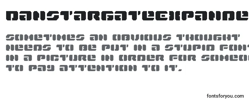 DanStargateExpanded Font