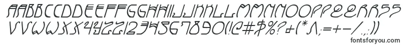 Шрифт Coydecoi – тонкие шрифты