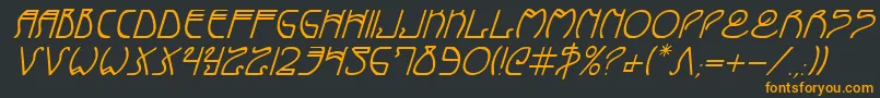 More about Coydecoi Font Coydecoi Font – Orange Fonts on Black Background
