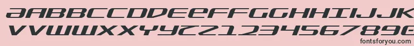 SdfExpandedItalicフォントについての詳細 フォントSdfExpandedItalic – ピンクの背景に黒い文字