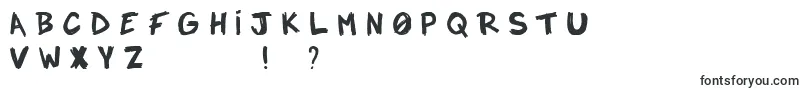 Czcionka Notadrope – czcionki, zaczynające się od N