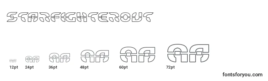 Starfighterout Font Sizes