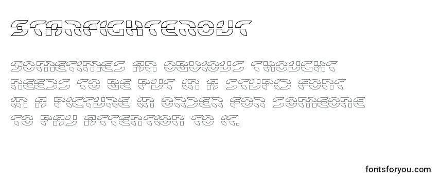 Starfighterout Font