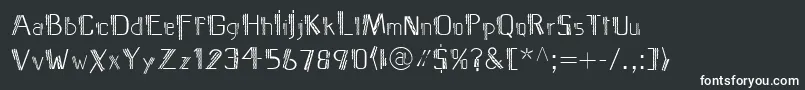 MediterraneoLtTwo Font – White Fonts