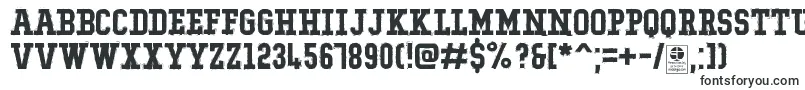 TypoCollegeRockingDemo-fontti – Logofontit