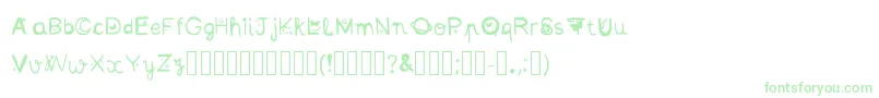 Kittystuff Font – Green Fonts