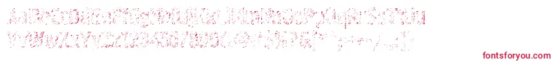 Graffitic4 Font – Red Fonts on White Background