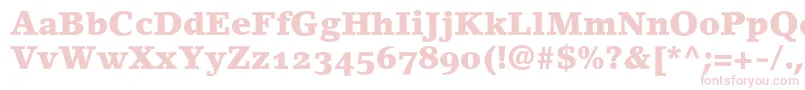 LinoletterBlackOldstyleFigures Font – Pink Fonts