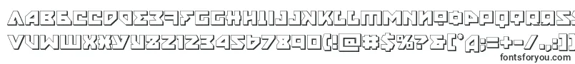 Шрифт Nyet3D – шрифты, начинающиеся на N