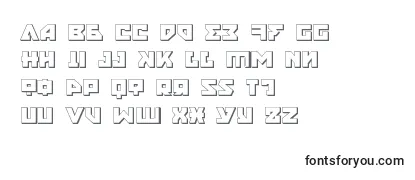 Обзор шрифта Nyet3D