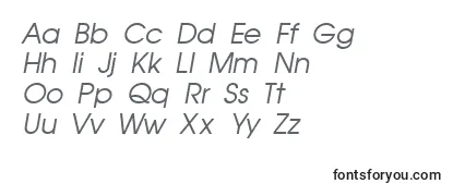 ModerneItalic-fontti