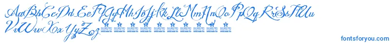 WeddingNightmaresPersonalUse Font – Blue Fonts