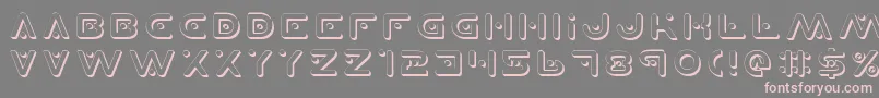 Saiba mais sobre a fonte PlanetXShadow Fonte PlanetXShadow – fontes rosa em um fundo cinza