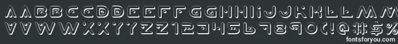 PlanetXShadow Font – White Fonts