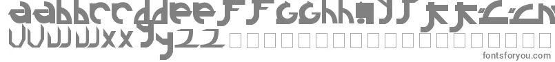 Linkin Font – Gray Fonts on White Background