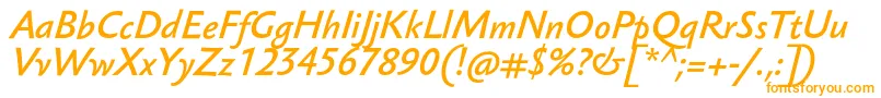 SebastianMediumProItalic Font – Orange Fonts