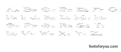 HaloOutline-fontti