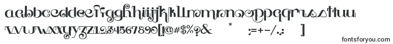Шрифт Southpacific – художественные шрифты