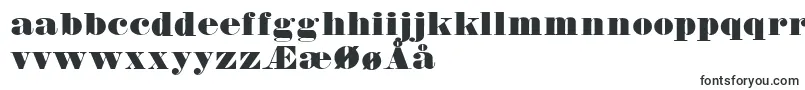 FetteBauerscheAntiquaUnz1-Schriftart – norwegische Schriften