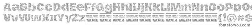 HierografpatternPersonal Font – Gray Fonts