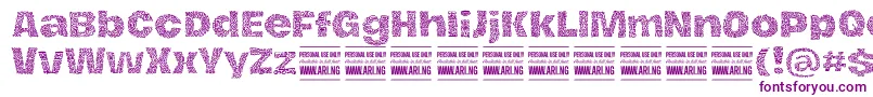 HierografpatternPersonal Font – Purple Fonts