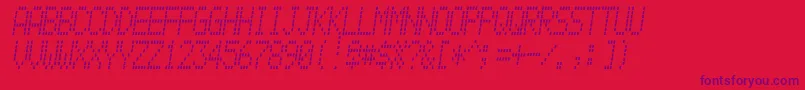 fuente Alpnmain – Fuentes Moradas Sobre Fondo Rojo