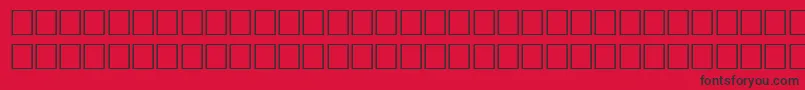 BodonicyrillicfwfBold Font – Black Fonts on Red Background