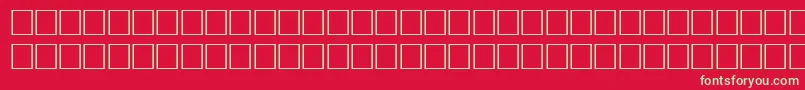 BodonicyrillicfwfBold Font – Green Fonts on Red Background