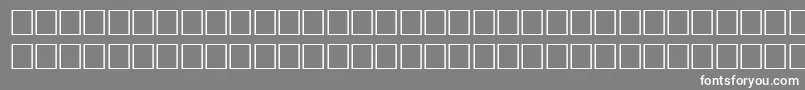 BodonicyrillicfwfBold Font – White Fonts on Gray Background