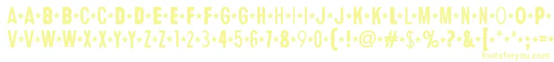 HumanErrorStar Font – Yellow Fonts