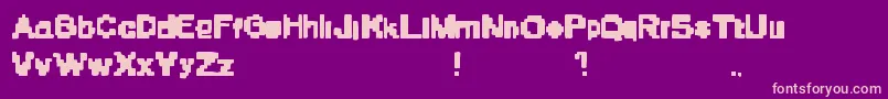 More about StoneEraPixels Font StoneEraPixels Font – Pink Fonts on Purple Background