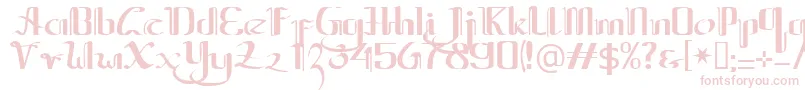 Więcej informacji o czcionce Jawapalsu Czcionka Jawapalsu – różowe czcionki
