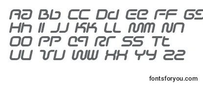 SciFiedItalic-fontti