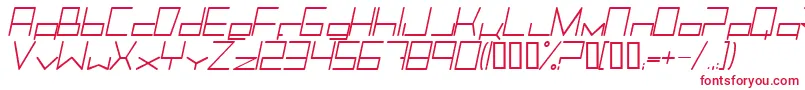 Trancemili Font – Red Fonts