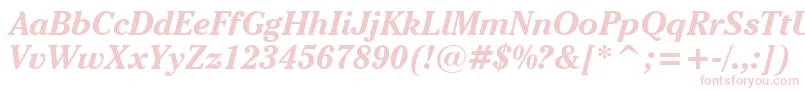 CheltenhamItcBoldItalicBt Font – Pink Fonts