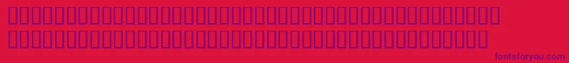 BemboExpertItalic Font – Purple Fonts on Red Background