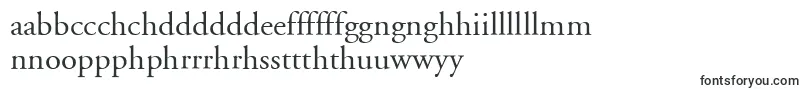 AbodeGaramondRegular Font – Welsh Fonts