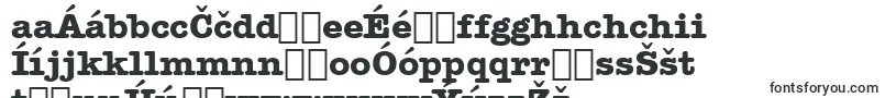 AmericanTypewriterBoldBt Font – Czech Fonts